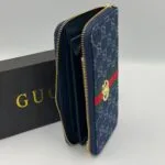 Portefeuille Gucci bleu marine – Image 2