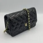 Chanel jumbo glacé 20cm Noir