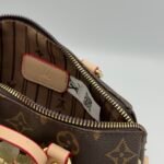 Louis Vuitton nano speedy marron – Image 3