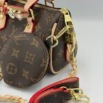 Louis Vuitton nano speedy marron – Image 2
