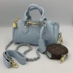 Louis Vuitton nano speedy bleu ciel