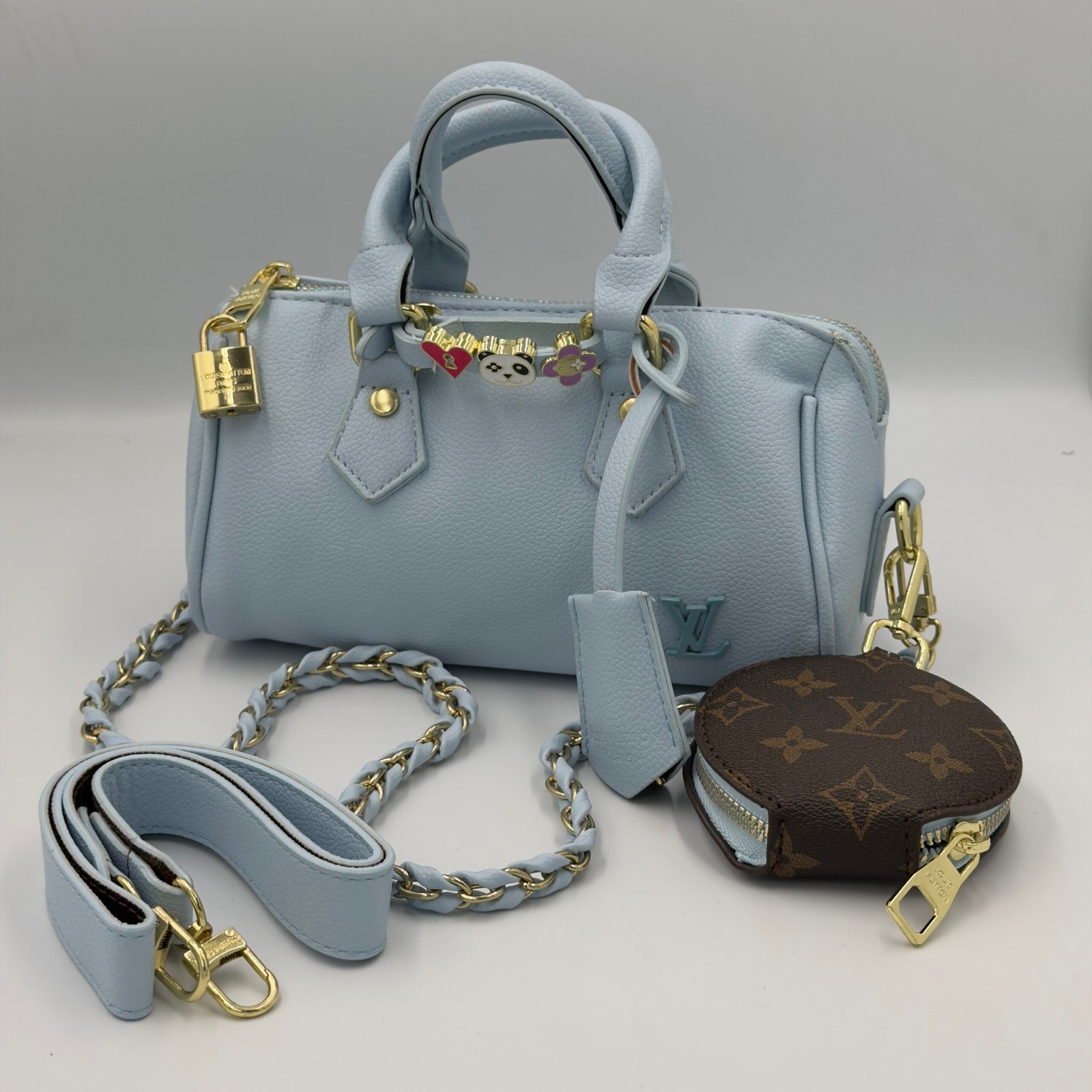 IMG_5569 Louis Vuitton nano speedy bleu ciel – Image 1