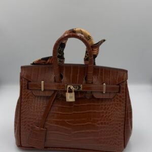 Hermès Birkin croco 25cm marron