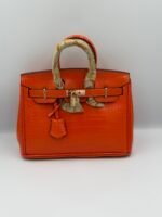 Hermès Birkin croco 25cm Orange – Image 3