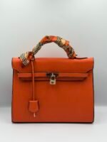 Hermès Kelly 30cm Orange – Image 2