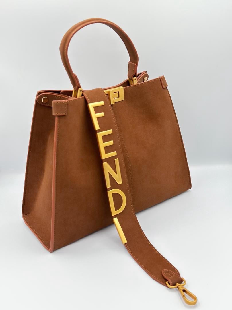 img_4079 Sac Fendi peekaboo Marron – Image 1