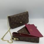 Pochette felici bordeaux