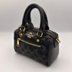 Sac coach speedy nano 20 cm Noir – Image 3