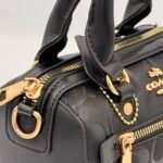 Sac coach speedy nano 20 cm Noir – Image 4