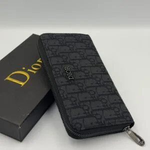 Portefeuille Dior Noir