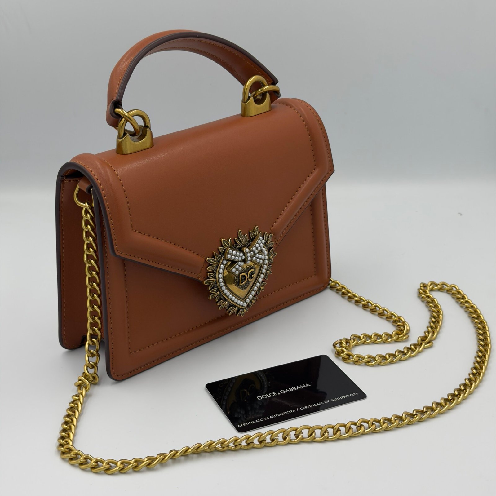 img_5523-2 Dolce Gabana DG girls marron – Image 1