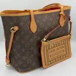 Louis vuitton never full marron