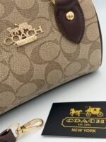 COACH SPEDDY 17CM Marron chocolat – Image 2
