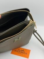 HERMES BONDOLIER  20CM Vert olive – Image 4