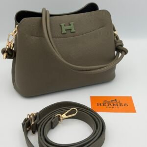 HERMES BONDOLIER  20CM Vert olive