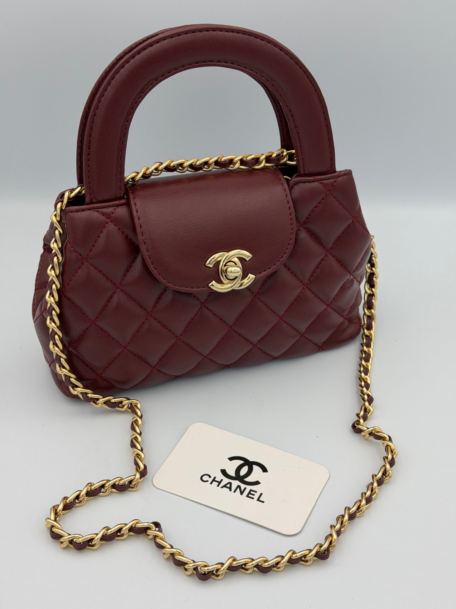 img_4806 CHANEL kelly 25CM bordeaux – Image 1