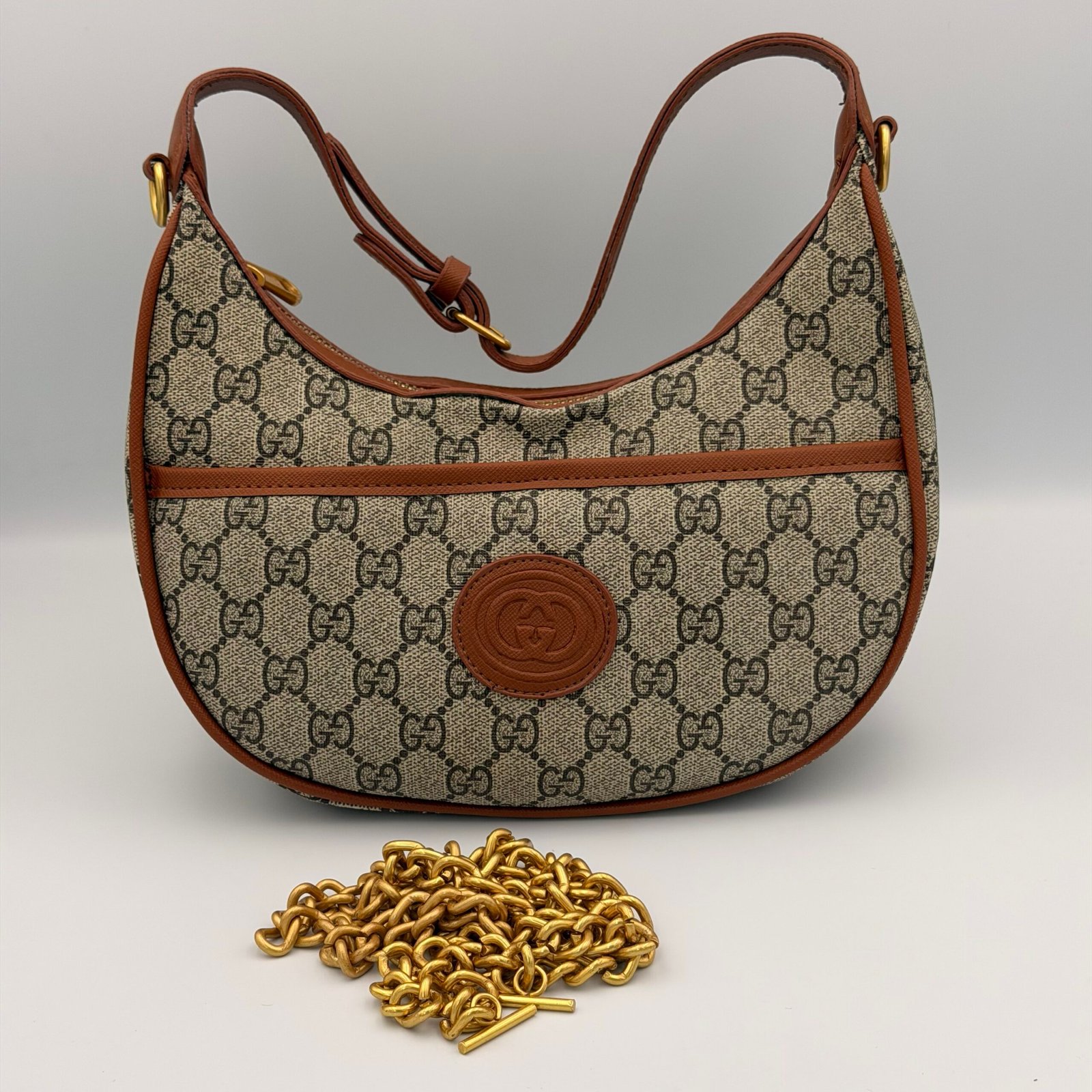 img_5509-2 GUCCI BANAN 25CM beige – Image 1