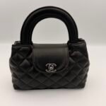 CHANEL kelly 25CM Noir gris